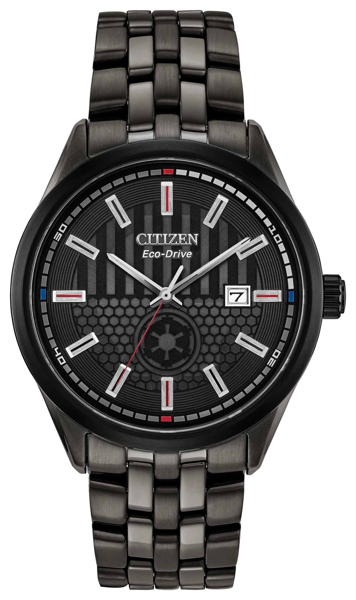 Darth Vader Black Dial Stainless Steel Bracelet BM7257-57W | CITIZEN